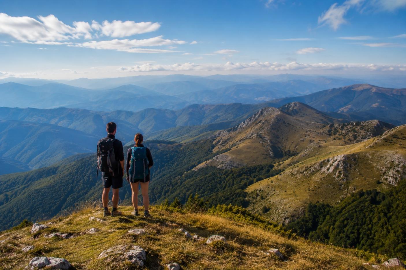planina karadžica planinski krajolik i panoramski pogledi u sjevernoj makedoniji