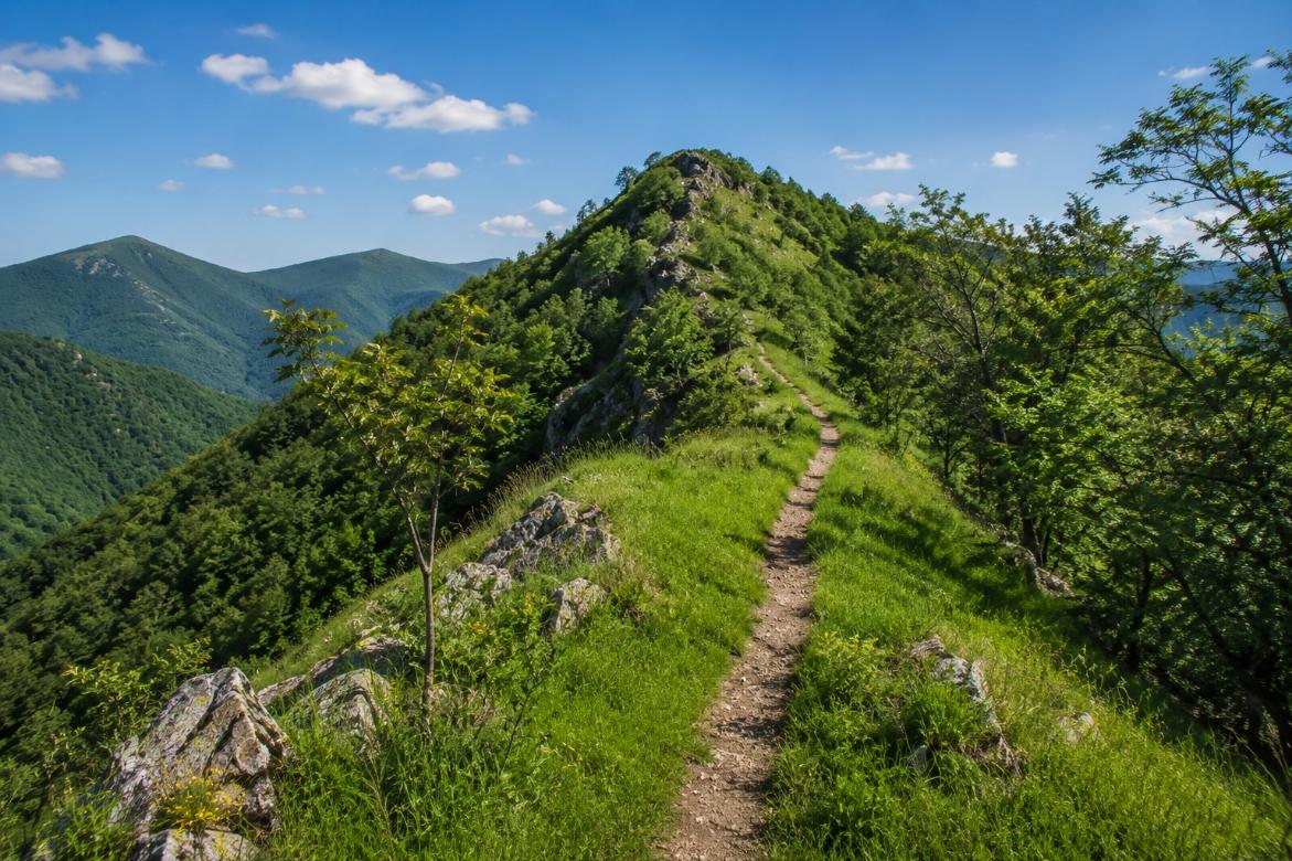 skopska crna gora planinski krajolik iznad skoplja u sjevernoj makedoniji