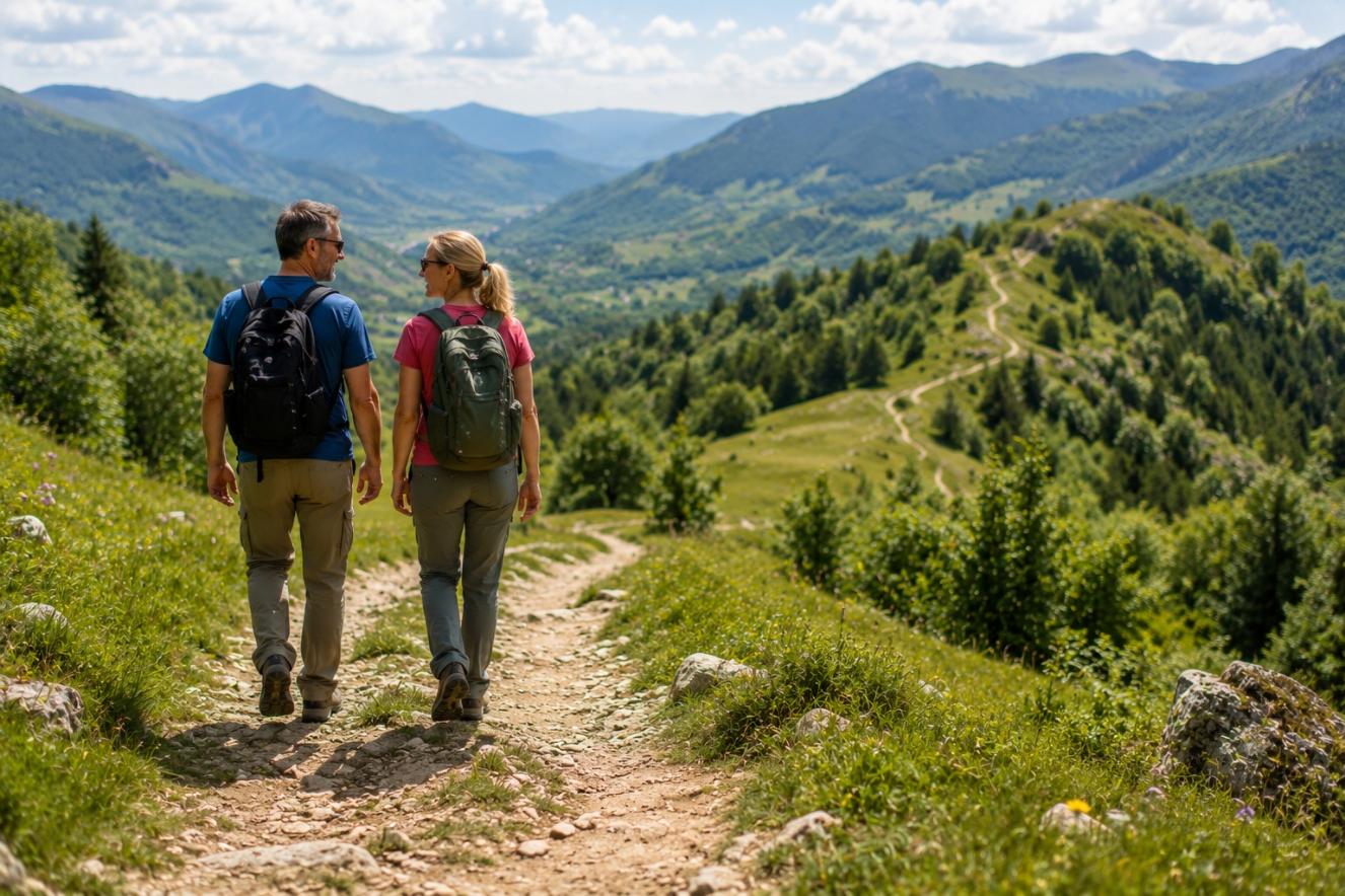 Planinari hodaju kroz prirodu i održavaju aktivan način života koji može pridonijeti očuvanju zdravlja i prevenciji kroničnih bolesti.