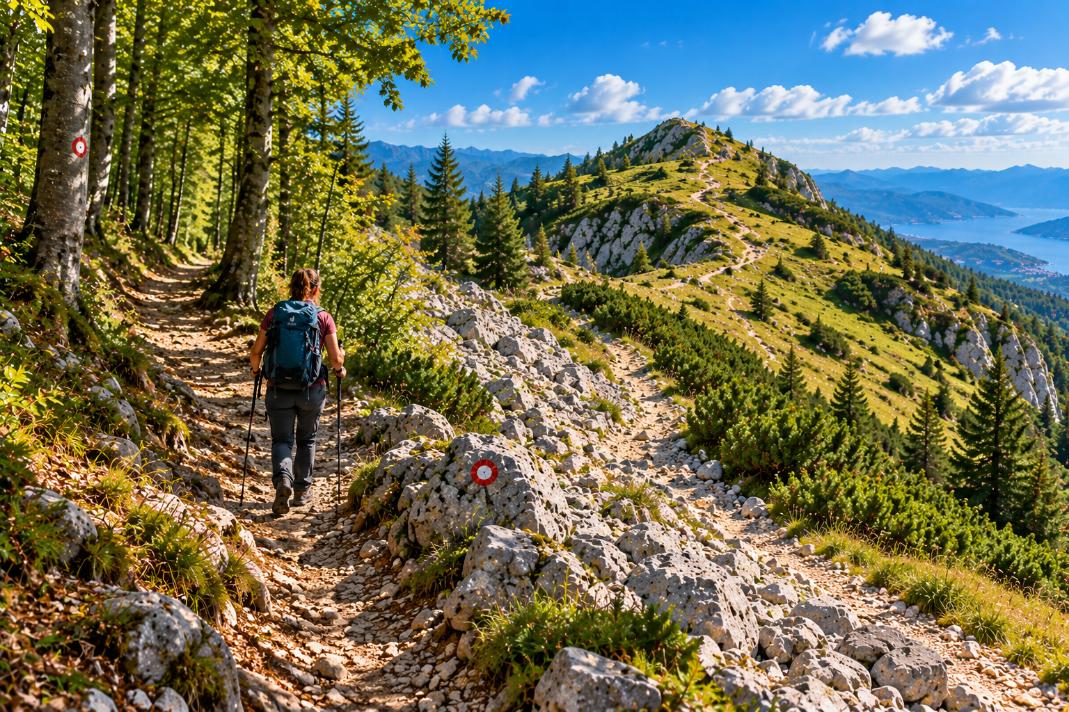 02 kilometri razlicit teren
